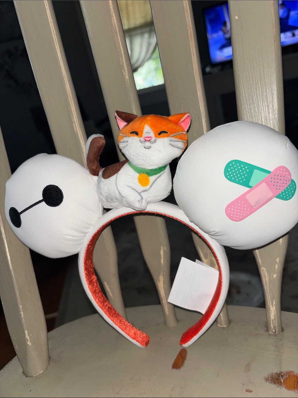 Disney parks Mocchi Minnie Mouse ears big hero 6. Baymax